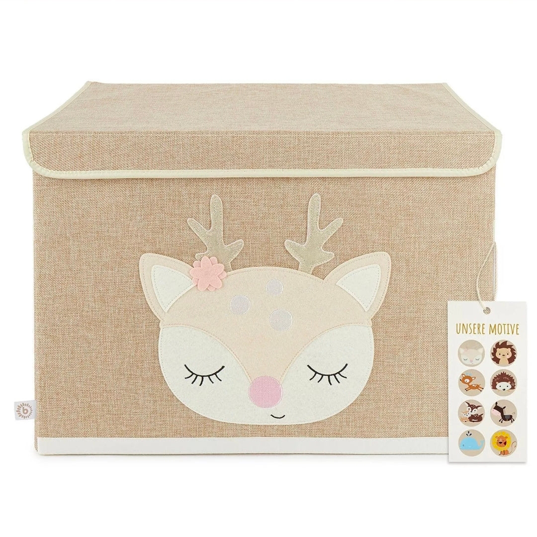 Boîte de rangement avec couvercle 🌸 Ella Cerf~PRE-COMMANDE