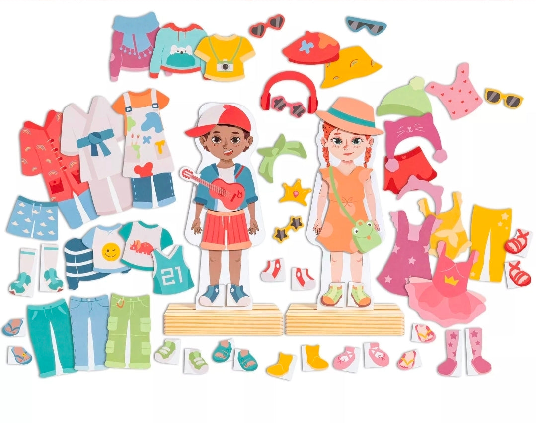 🤸‍♀️ Je m'habille avec mes vêtements aimantés~PRE-COMMANDE