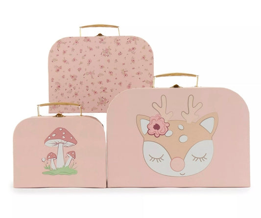 Lot 3 valises 🌸 Ella 🌸 Cerf